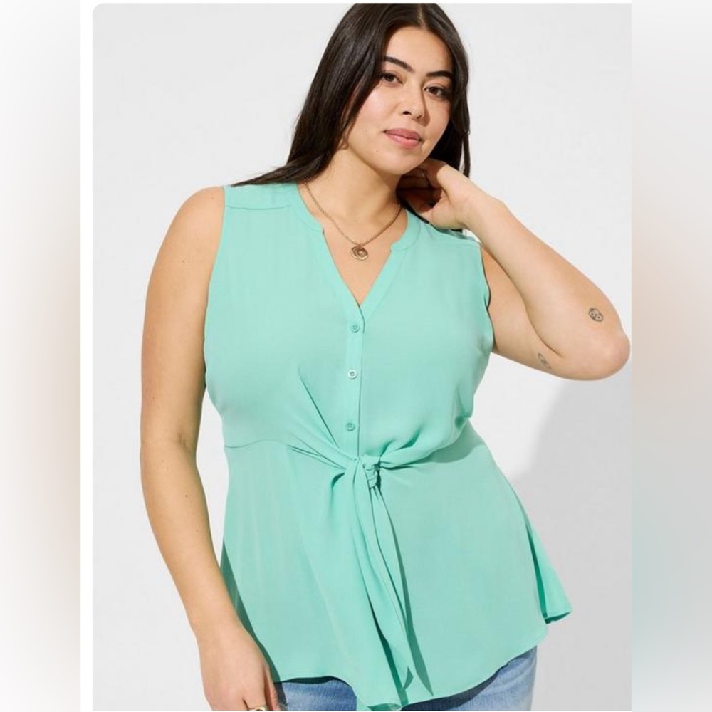 Torrid Sleeveless Blouse
